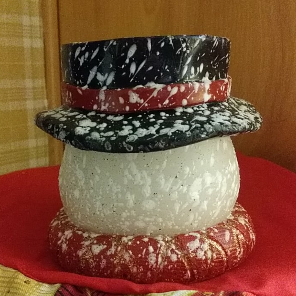 Snowman Christmas Candle decor accents - Picture 4 of 7